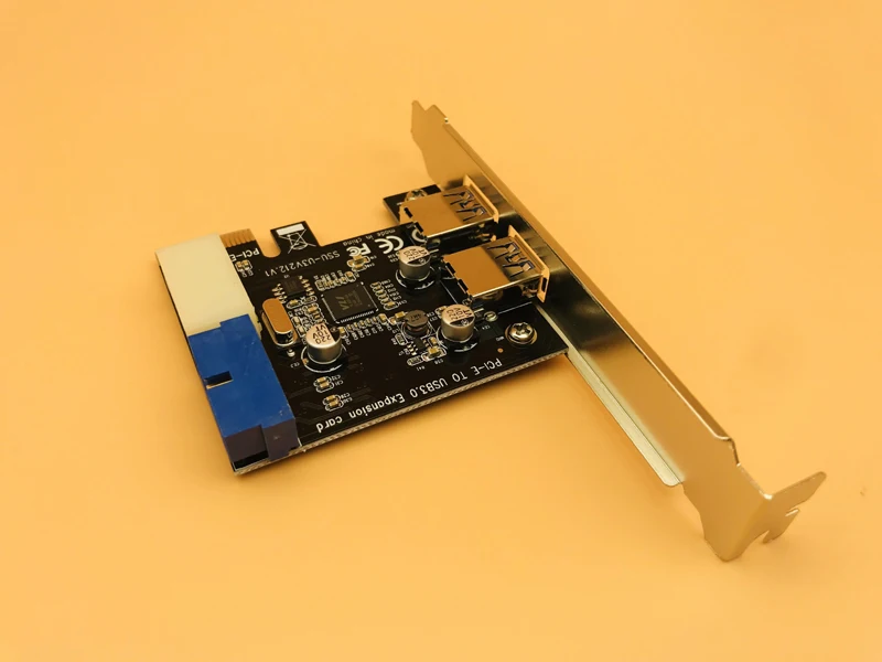 USB концентратор PCI E 2 порта 3 0 19 контактный разъем|Платы расширения| |