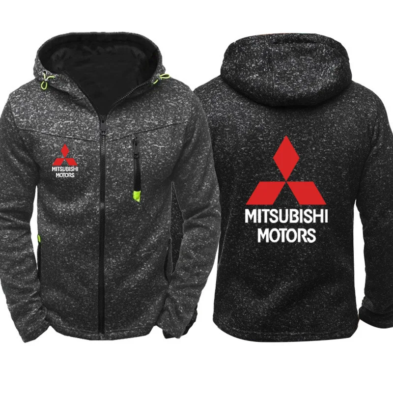 Толстовка мужская с капюшоном повседневная кофта на молнии длинным рукавом