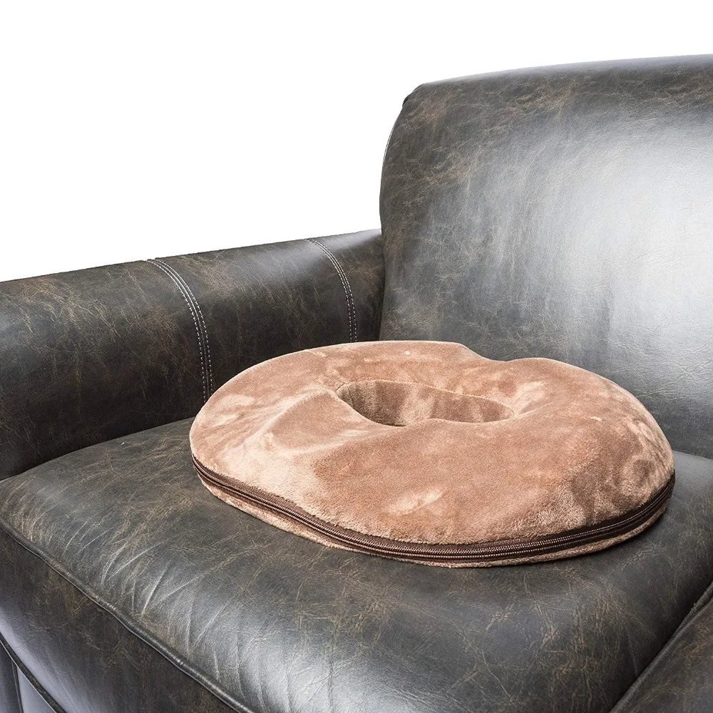 

Hemorrhoid Cushion for Tailbone Pain Memory Foam Orthopedic Seat Protection Prostate Post Natal Sciatica Life Donut Pillow