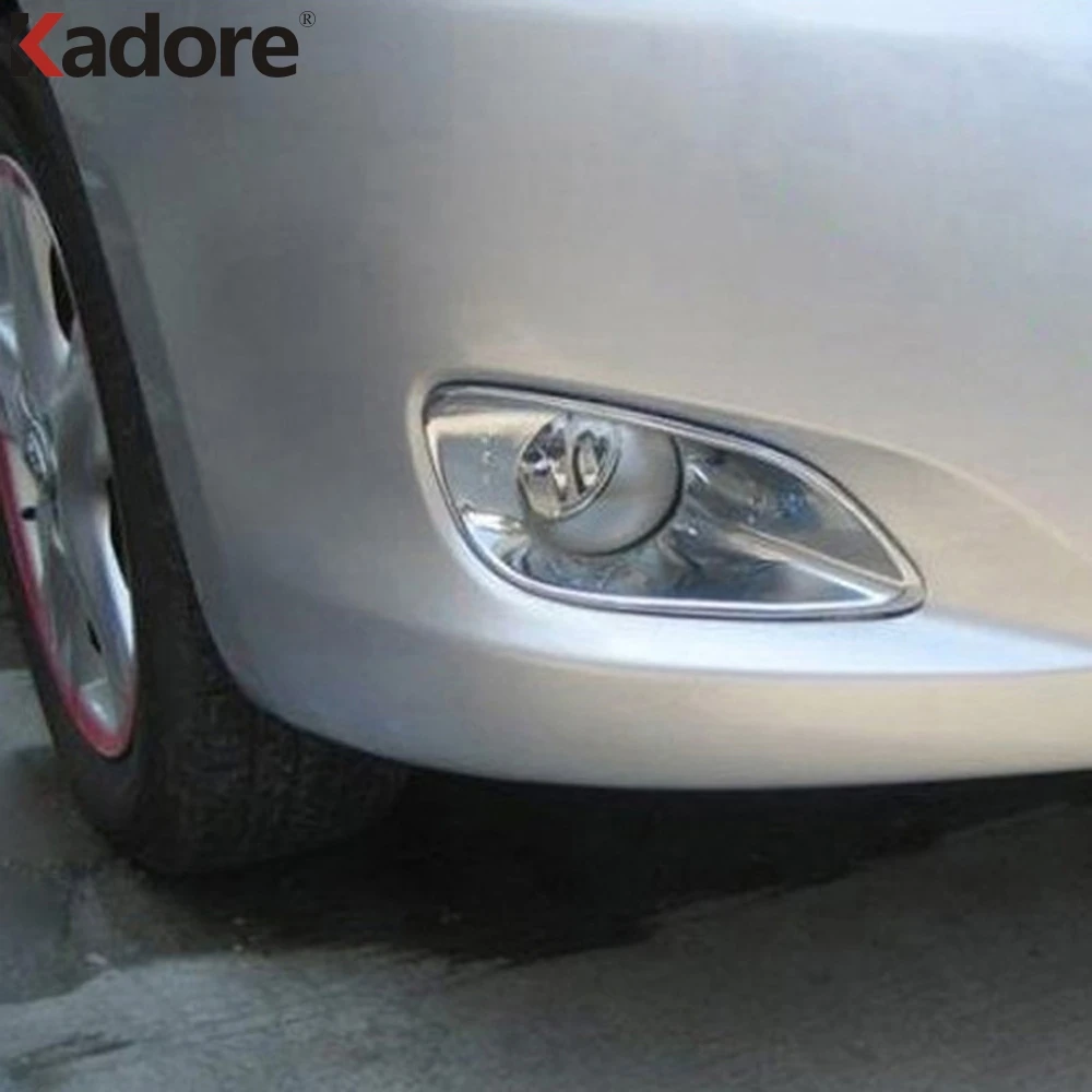 Для Toyota Vios 2010 2011 ABS хромированная Автомобильная передняя противотуманная фара