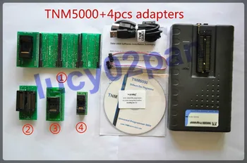 

TNM5000 USB Universal IC Programmer+TSOP48+TSOP56+SOP44+532TS2 socket adapters kit,Support EPROM,EEPROM,Serial EEPROM,NVRAM