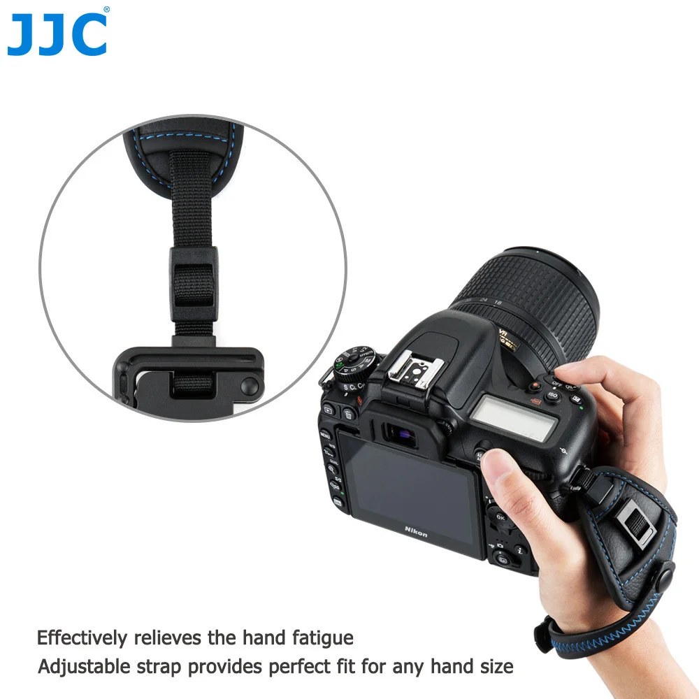 JJC камера запястье ремень держатель из натуральной кожи рукоятка ремешок для Canon/Nikon/sony/Fujifilm/Olympus/Pentax/Panasonic