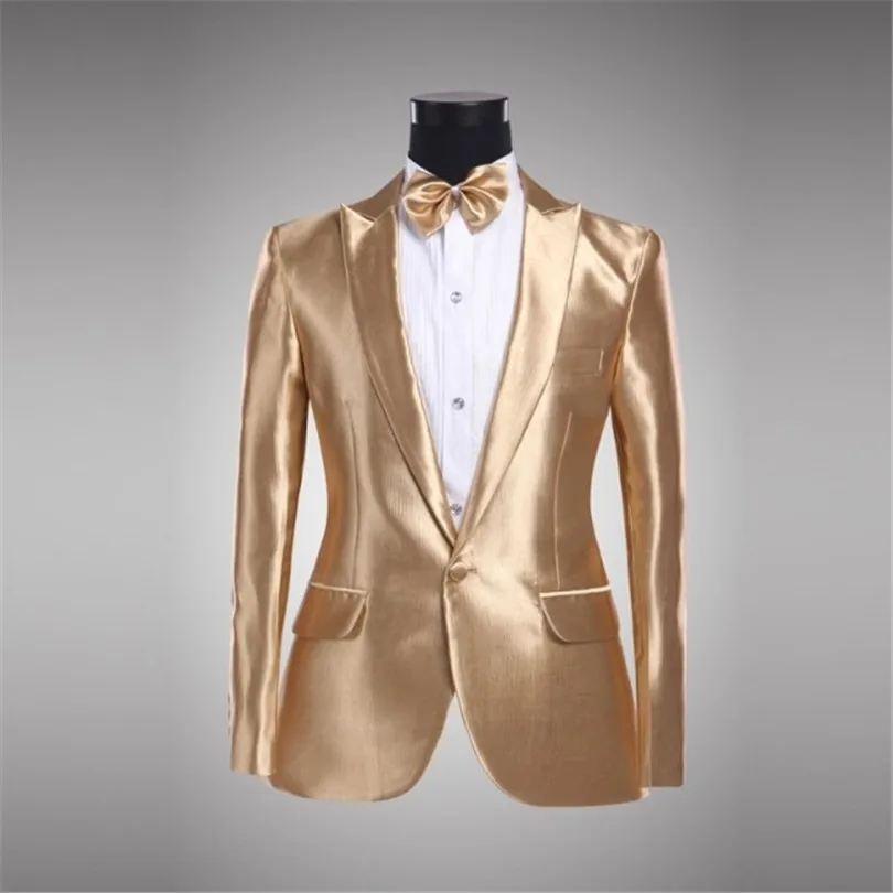 university gold blazer