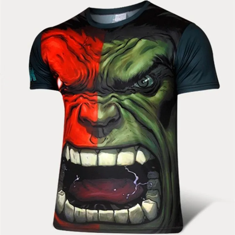 The Avengers 2 The Hulk Shirt Super Heroes The Hulk Short Sleeve