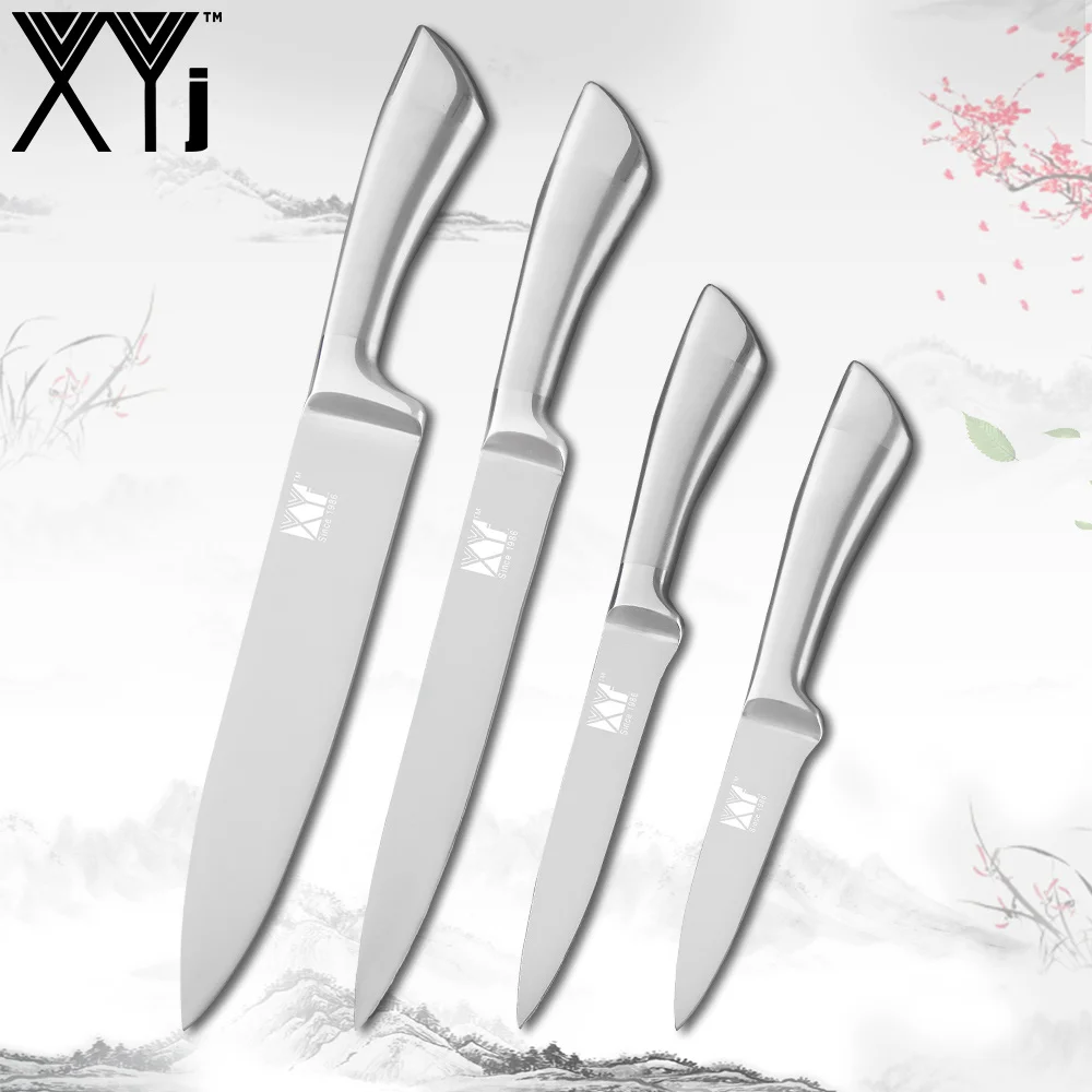 

XYj Kitchen Knives Set Stainless Steel Chef Knife Japanese Chef Filleting Paring Cleaver Ultra-thin Kitchen Accessories Cutlery