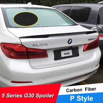 

JNCFORURC Rear Trunk Lid Car Spoiler Wings For BMW 5 Series G30 G38 528 530 540li Carbon Fiber Material Spoiler For BMW 5 Series