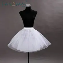 New Arrivals Black White Tulle Ball Gown Short Wedding Petticoat Above Knee Bridal Petticoats