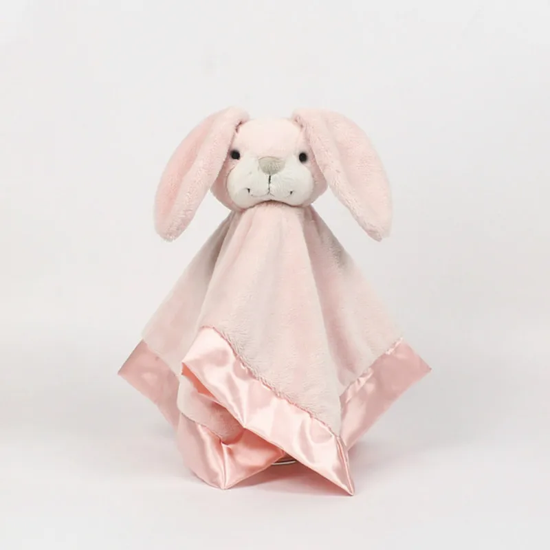  Baby handkerchief Rabbit Soft Plush Toys For Children Sleeping Mate Stuffed &Plush Animal Baby Toys