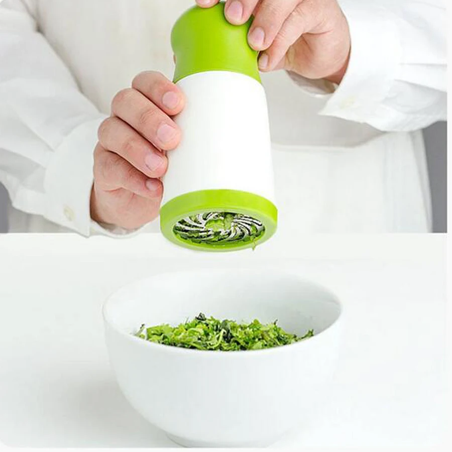  Hot Sale Herb Grinder Spice Mill Fruit And Vegetable Cutter Cooking Accessories Kitchen Parsley Shredder Chopper 