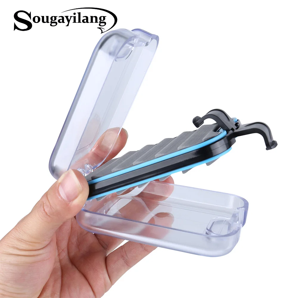 

Sougayilang Hot Sell Fly Fishing Box Fake Bait Lure Fishing Box Accessorie Fashing Tackle Box Carp Fishing Box