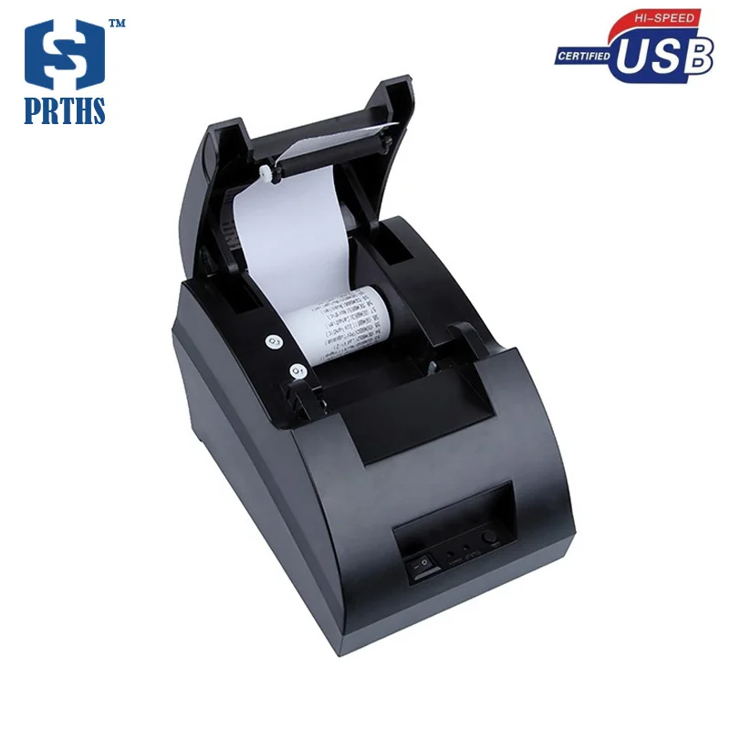 Маленький 58 мм принтер билетов машина usb Термальный чековый язык pos Поддержка windows