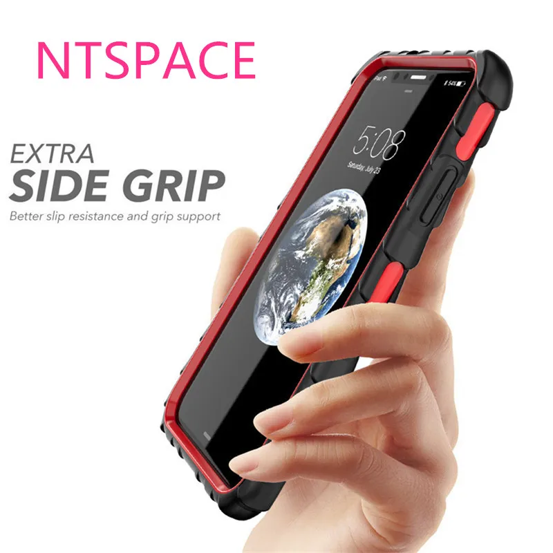 

Shell Tire Tread Robot Hybrid Shockproof Armor Rubber Silicone Case Back Cover for iPhone 5 5S SE 6 6S 7 8 Plus