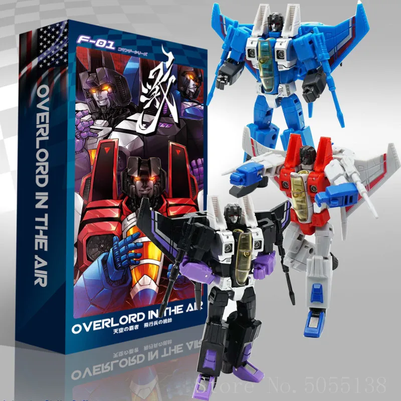

Transformation MFT mft MP11 MP-11 F01 F02 F15 Thundercracker Skywarp Thrust Dirge Ramjet Figure toys