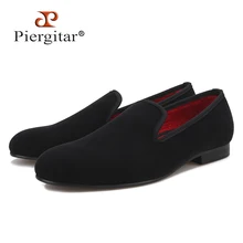 Piergitar/ г. Простая мужская повседневная обувь из хлопчатобумажной ткани мужские лоферы размера плюс в британском стиле мужская обувь на плоской подошве, размеры США 4-17