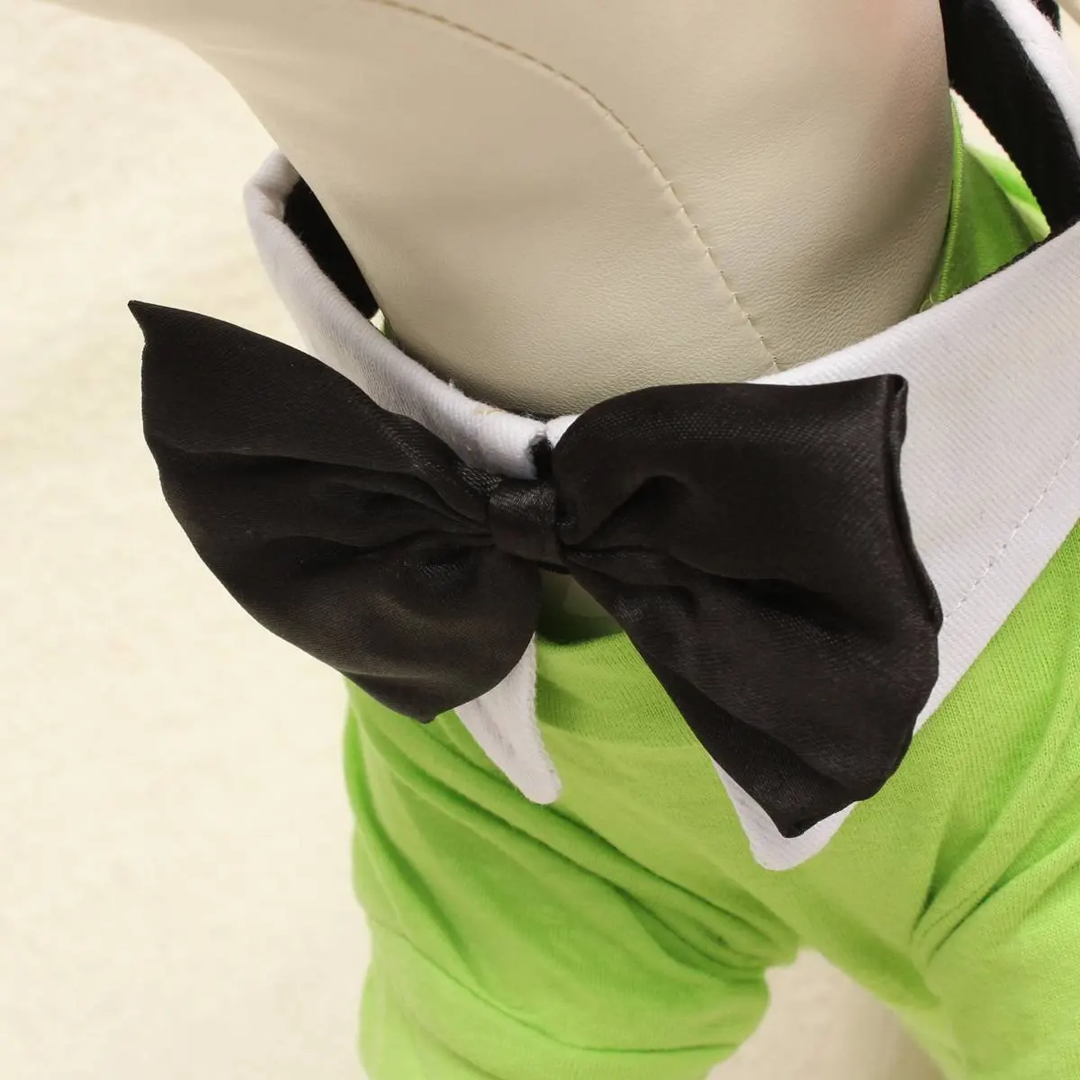 

GSFY!Unique Adjustable Dog Pet Bow Tie Collar Wedding Tuxedo Fancy Dress Costume Necktie Black-white XL