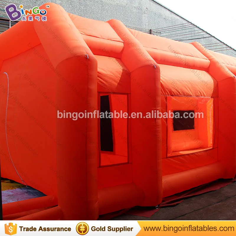  Free shipping 10X5X3.5m inflatable spray booth portable car painting cabin durable work station car