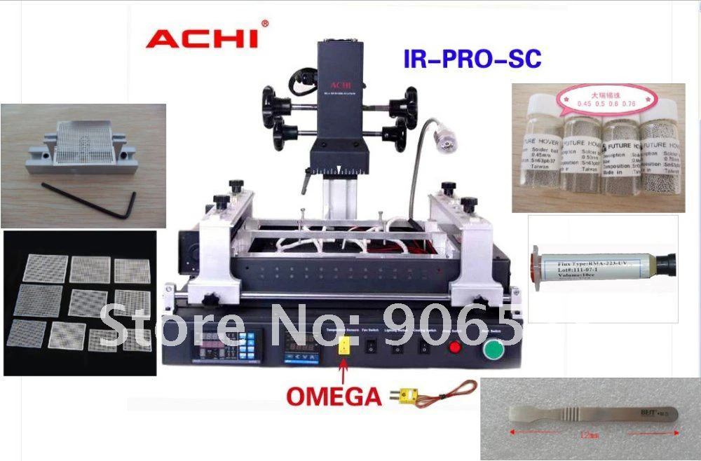 Официальный агент ACHI IR PRO SC V4 сварочная паяльная станция с 4 в 1 реболлинга комплект