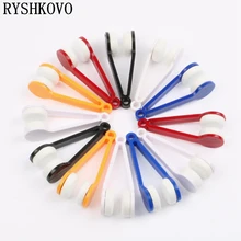 5 шт. Мини 7*2* см микроволокно, легко носить с собой очки Очиститель микрофибры очки солнцезащитные очки Очиститель протрите чистой инструменты