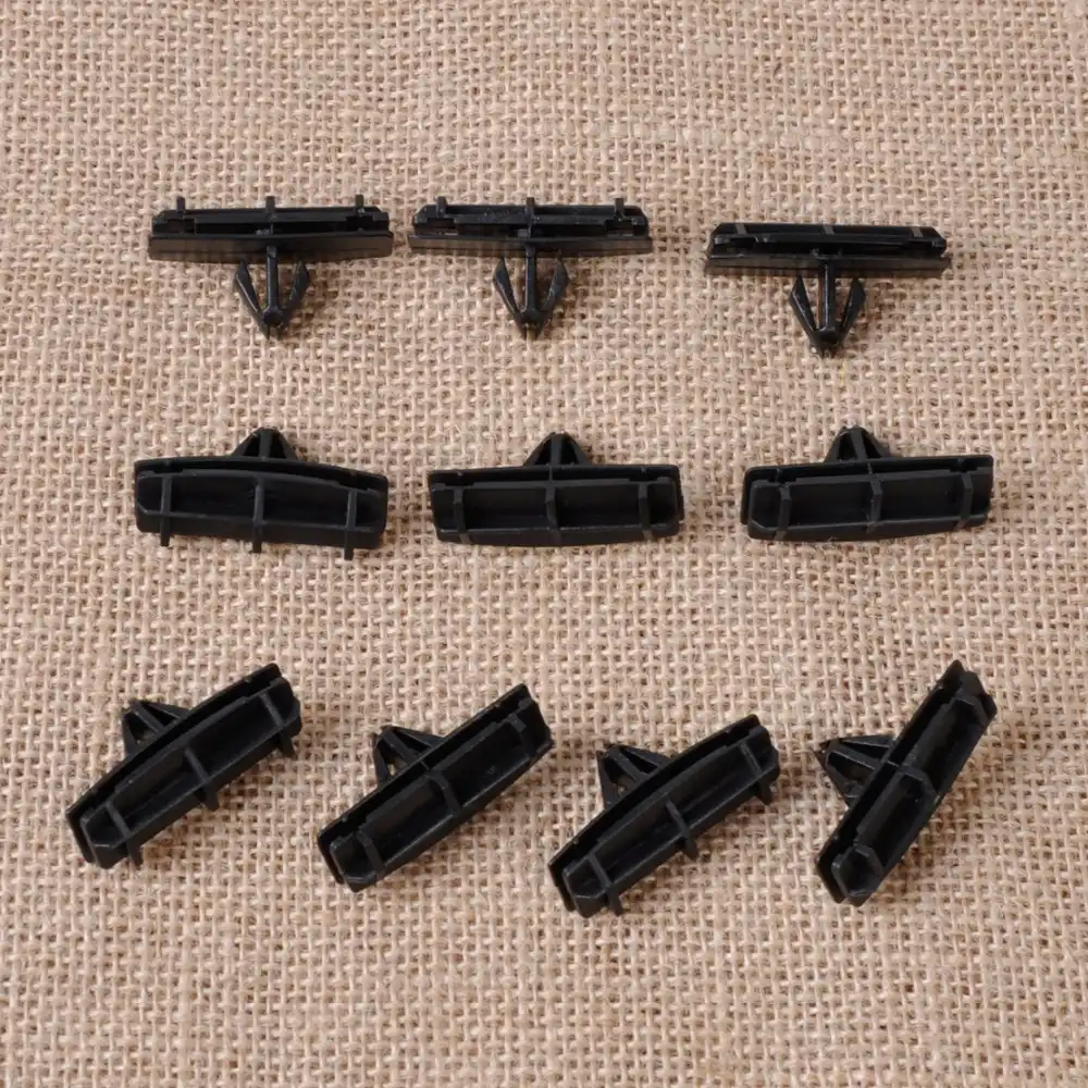 DWCX 55157055AA New 50pcs Black Fender Flare Moulding Clips For Jeep Liberty  Wrangler 2005-2008
