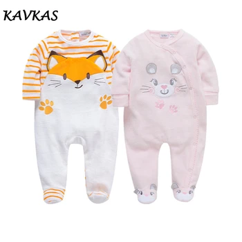 

Kavkas Brand New Newborn Rompers Toddler Infant Baby Boys Romper Long Sleeve Jumpsuit Playsuit Little Boy Outfits Gray Clothes