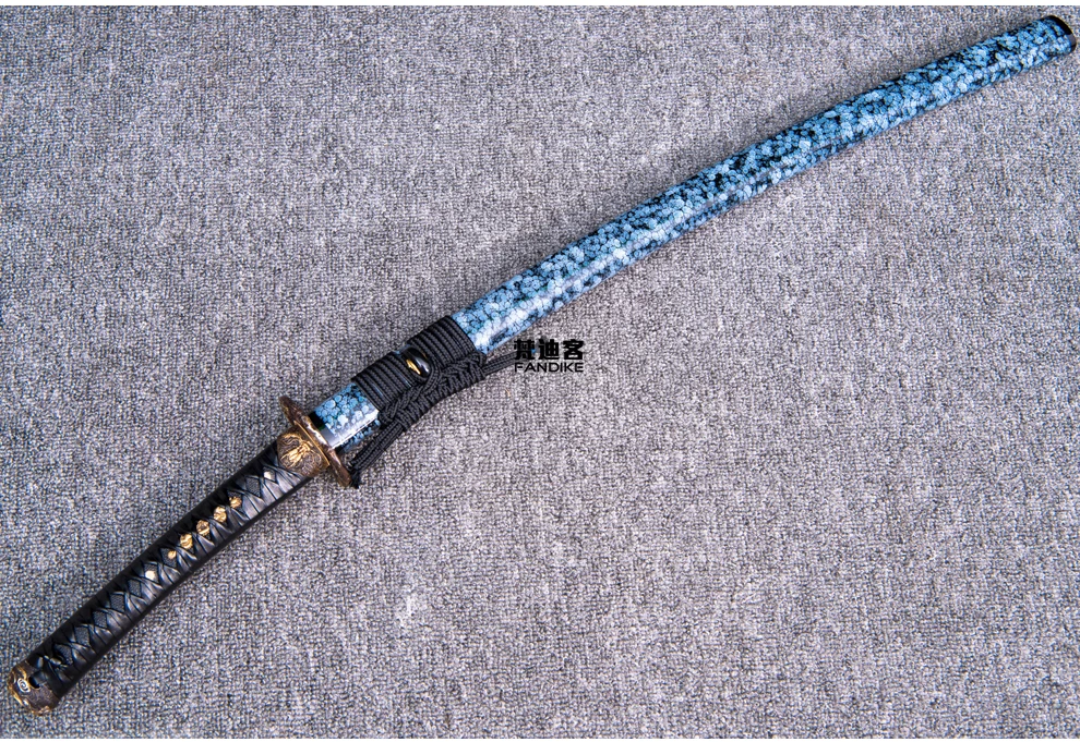 Japanese Samurai Katana Full Tang T10 Steel Clay Tempered Battle Sharp Sword tempered Samurai Sword Katana full tang