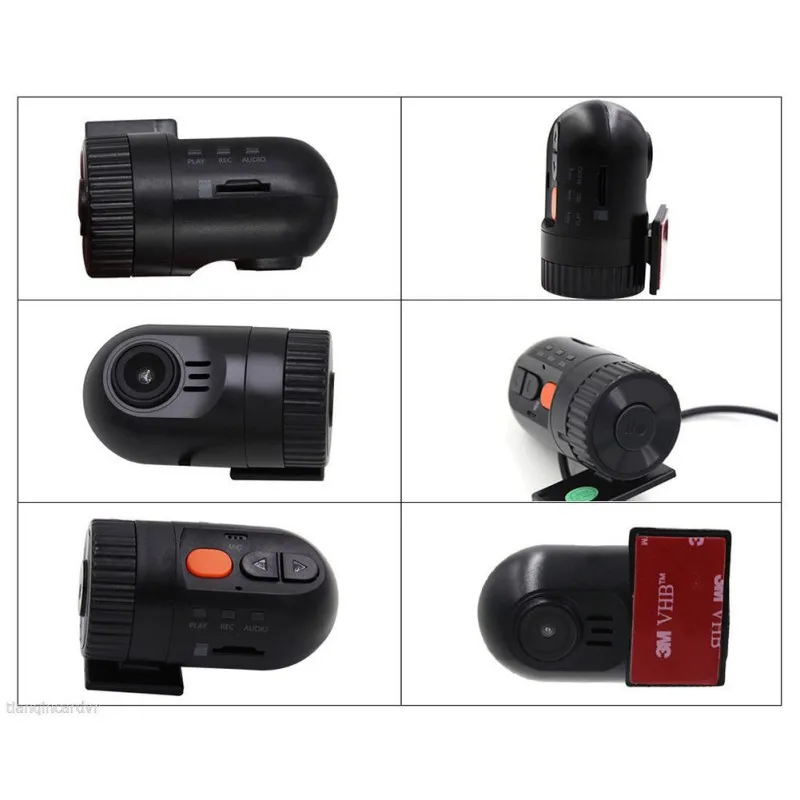 Видеорегистратор 1080p HD Mini 140 градусов Автомобильный видеорегистратор