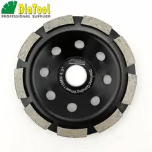 Best Price 4.5" Diamond Grinding disc Single Row cup wheel for abrasive material #30/40 coarse fast working Best Price 4.5" Diamond Grinding disc Single Row cup wheel for abrasive material #30/40 coarse fast working