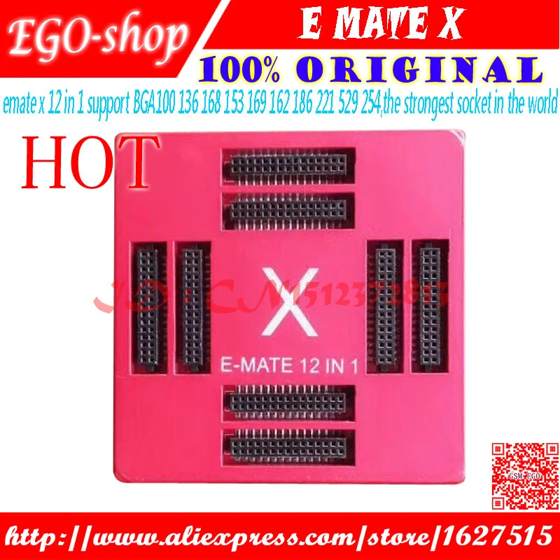 Gsmjustoncct новейший корпус MOORC BGA 13 в 1 с поддержкой 100 136 X E MATE PRO BOX EMMC BGA|emate| |