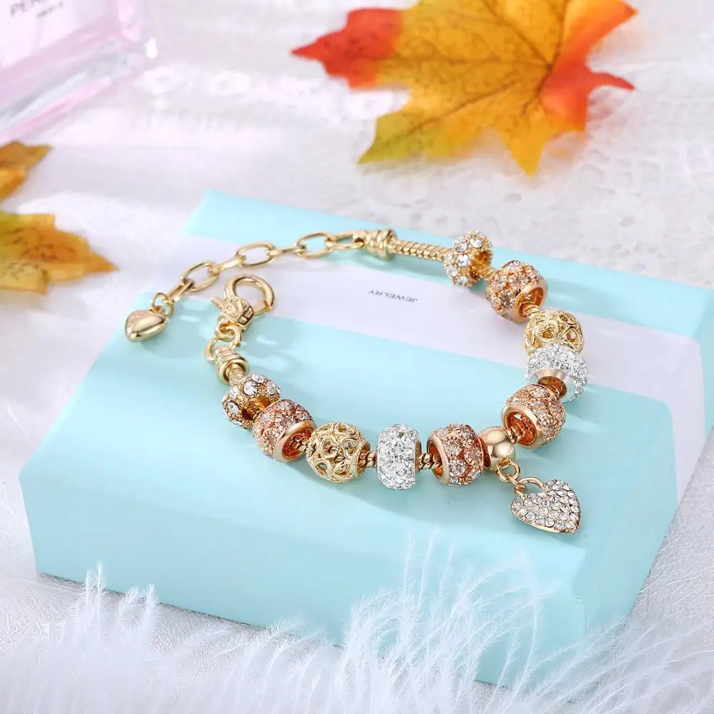 

EYW Maya Myths Fashion Silver Charms Crystal Bracelet for Women Femme Pendant Brand Bracelet & Bangles Women Jewelry