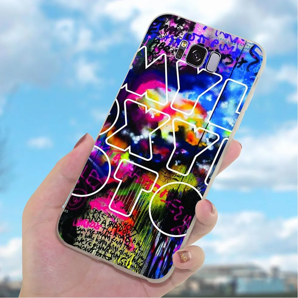Мягкий чехол из ТПУ для телефона Samsung Galaxy A20 Coldplay A30 A3 A6 Plus A5 A7 A8 A9 A10 A40 A50 A71 кожаные
