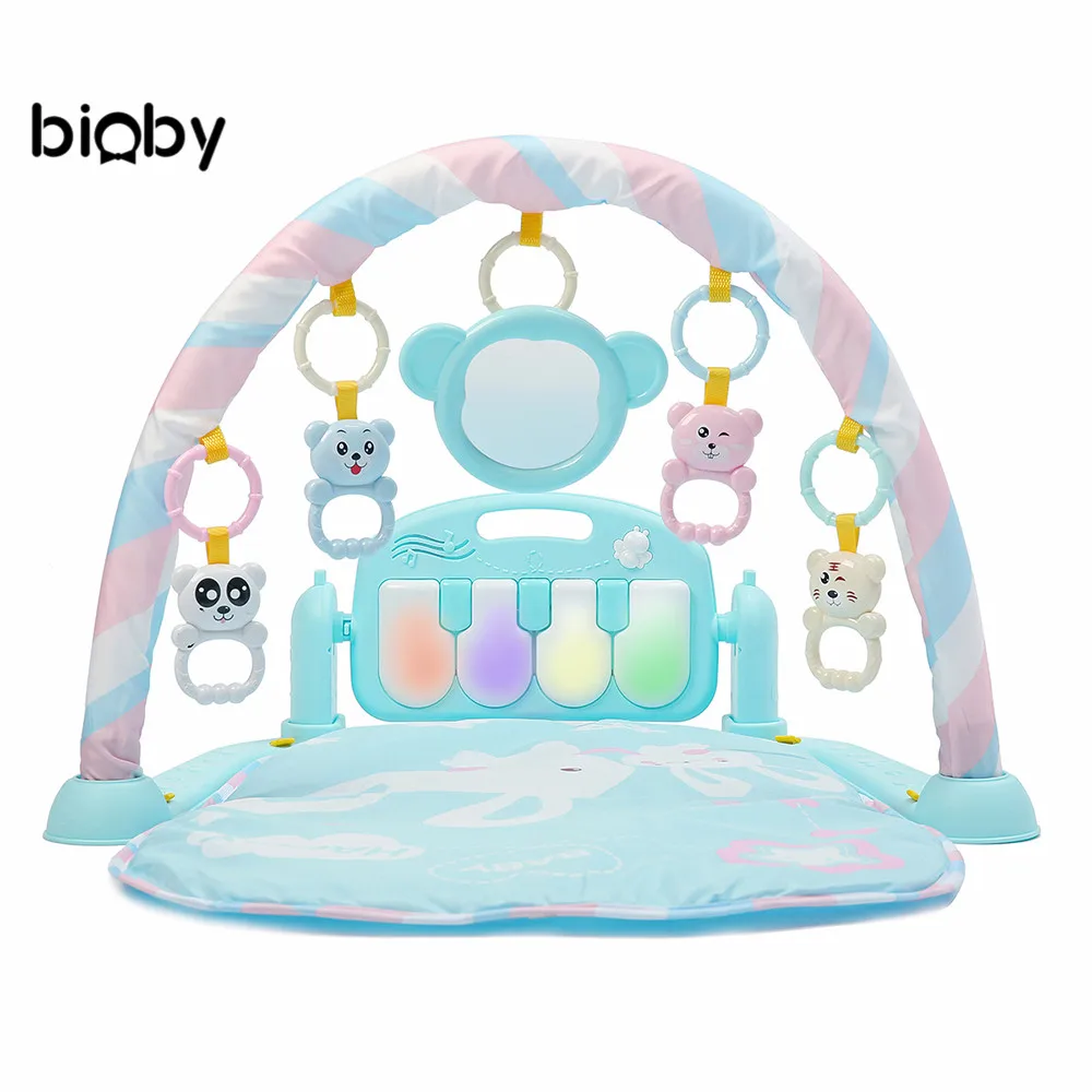 

BabyMusical Developing Gym Soft Mat Intellectual Development Blanket Children Activity Piano Pedal Infant Music Bed Crawl Carpet