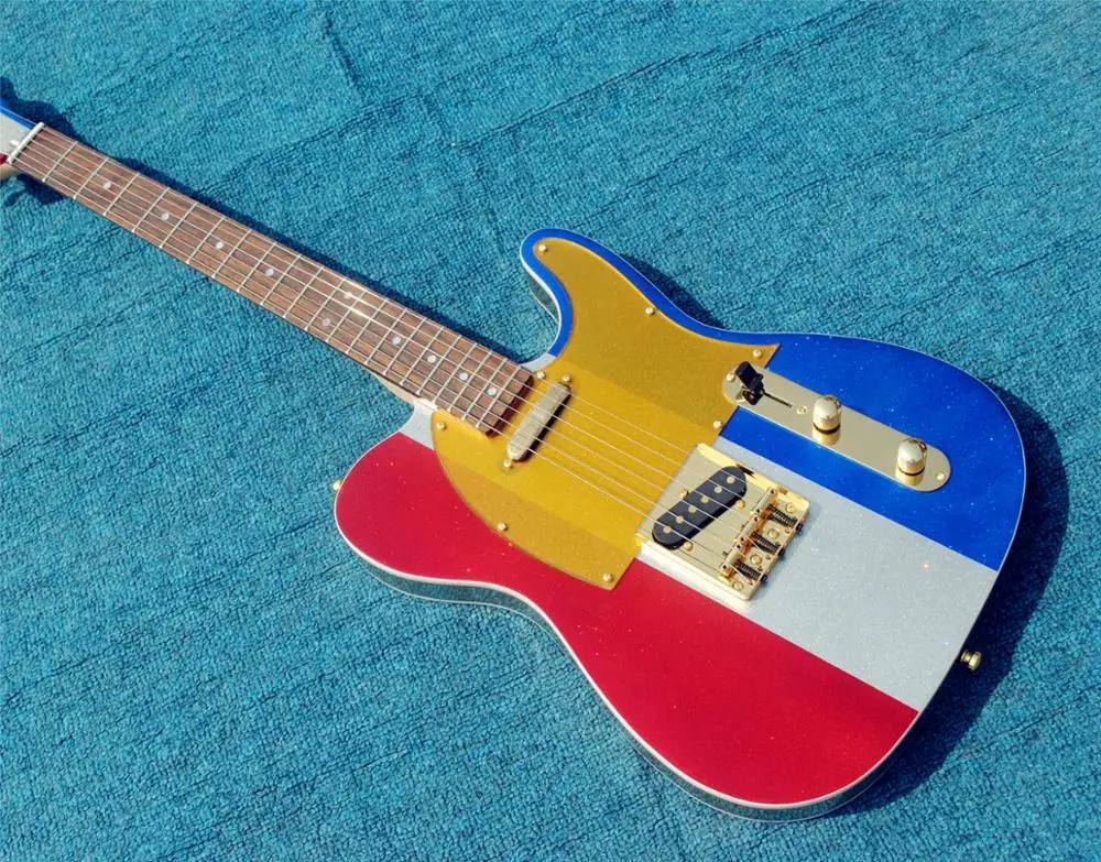 

Top quality Factory 3 colors TL Electric Guitar,2018 Custom shop Golden Hardware Solid Electric Guitarra,Wholesale