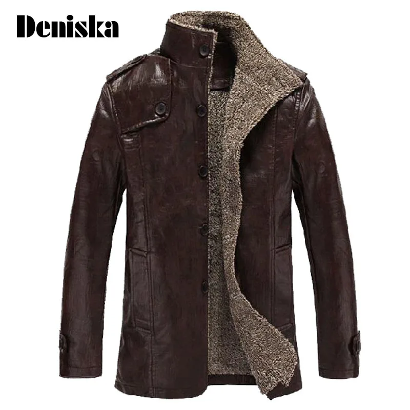 Купить Зимнее Кожаное Пальто Мужское
