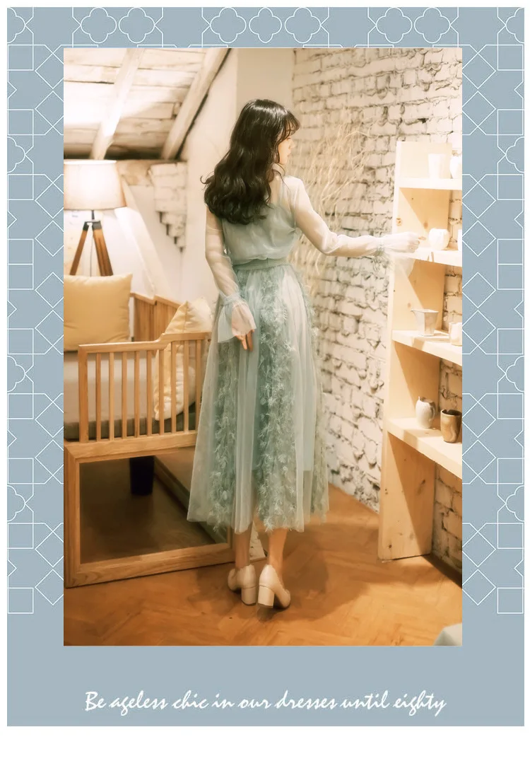 Элегантное Сетчатое платье с круглым вырезом в стиле пэчворк Boho Maxi женское платье миди винтажное пляжное платье с рукавом-бабочкой вечерние платья