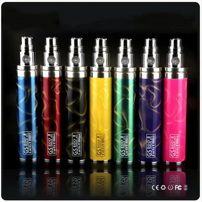 

GS Ego 2200mAh 3D Huge Capacity Battery Fit E cigarette M14 Ce4 Vaper Atomizer Ego 510 Thread Ego Battery Vape Mods