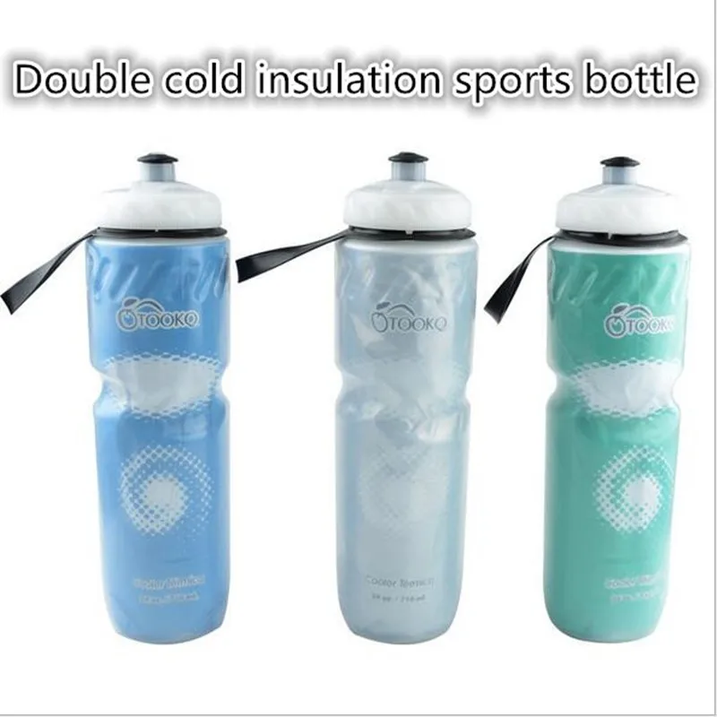 700ml big capacity plastic Straw Water Bottle Necessities of Bicycle
