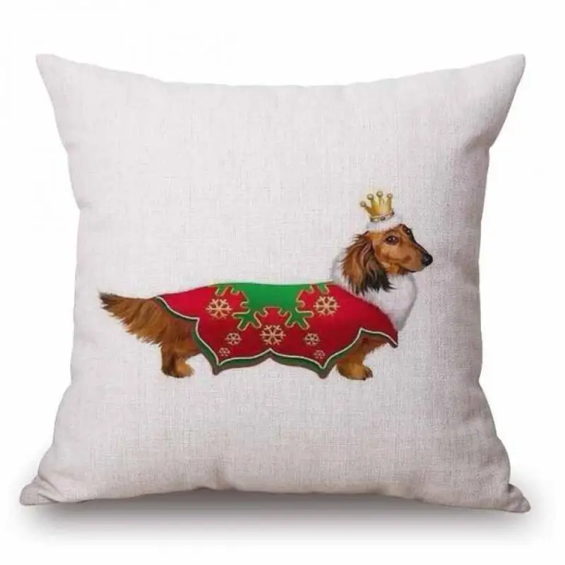 Factory Direct Supply Bull Terrier Dachshund Pillow Cushion Cartoon