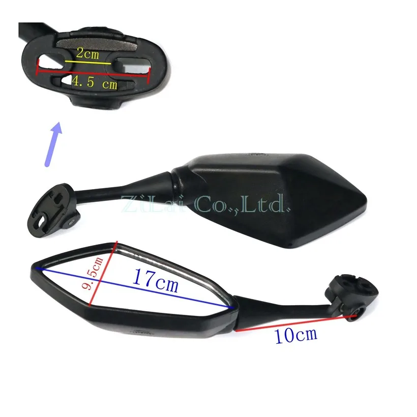 Зеркала для гоночного мотоцикла LMoDri зеркало заднего вида Honda CBR F4 F4i / RC51 RVT 1000