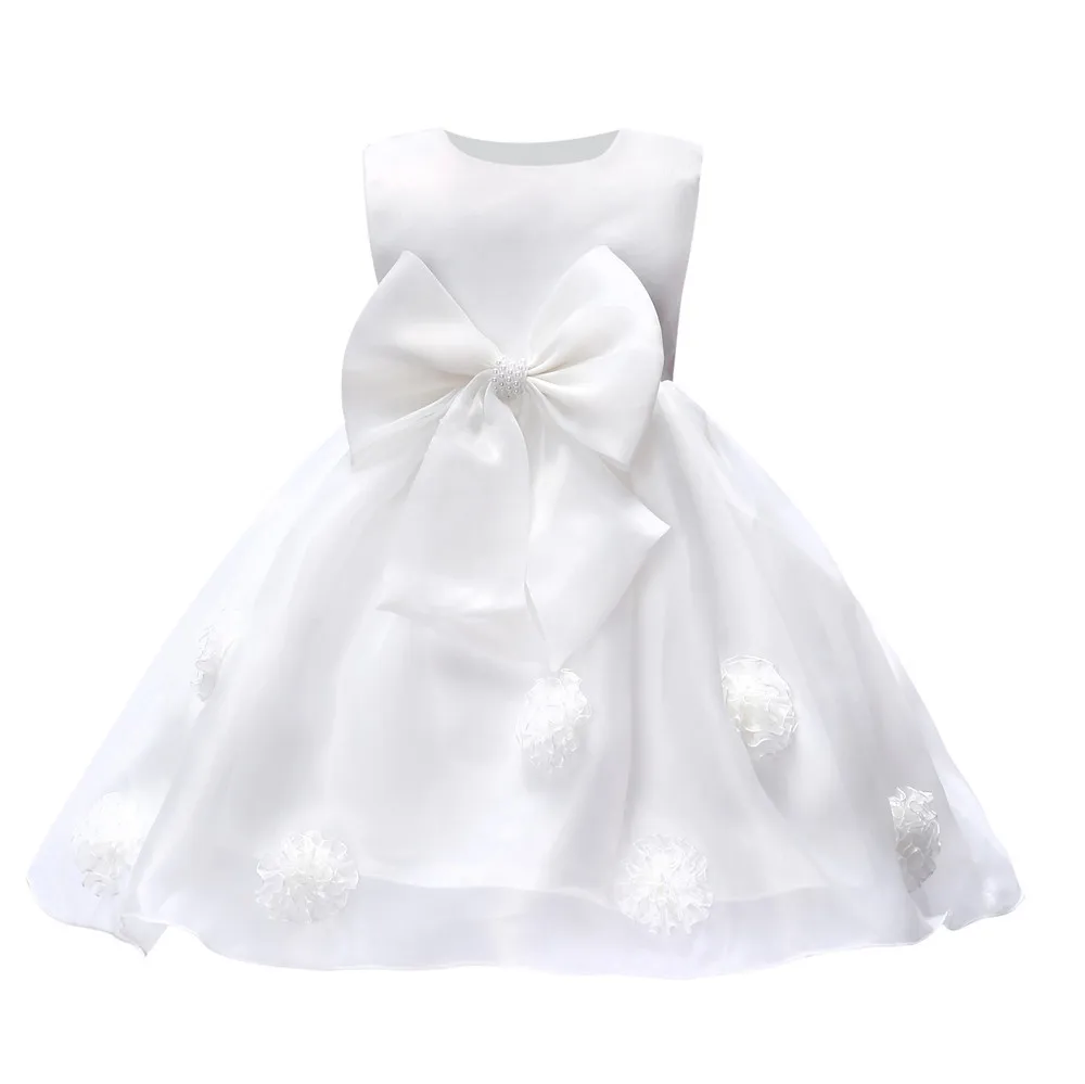 PR-138 с цветочным рисунком для маленьких девочек; детская одежда; элегантные платья для маленьких девочек; вечерние платья принцессы для первого дня рождения