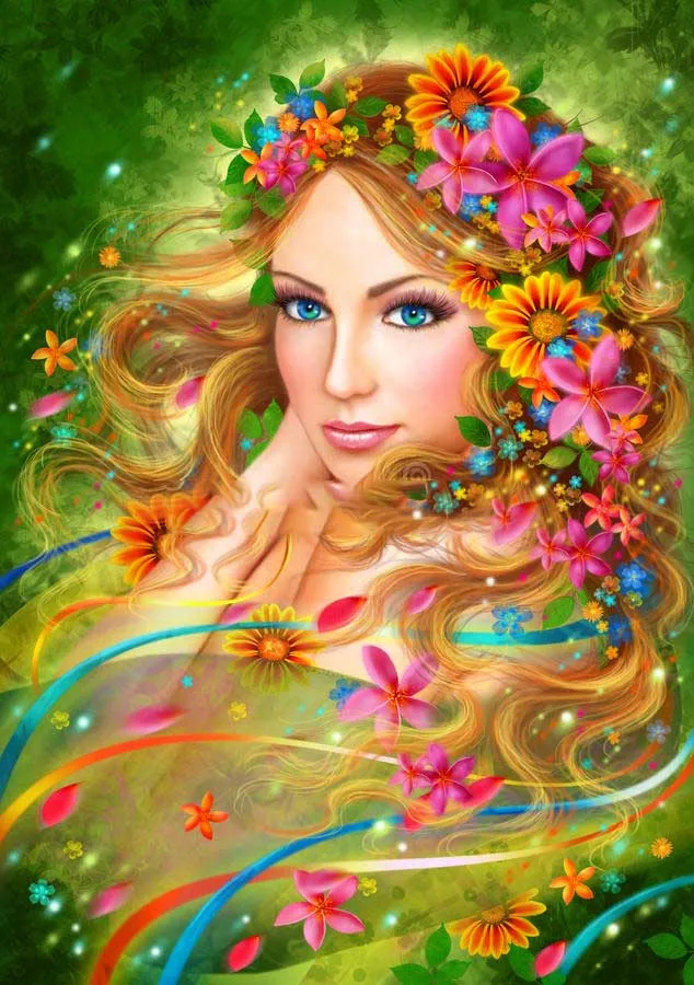 

Full Square&round drill 5D DIY Diamond embroidery Flower Fairy Painting Cross Stitch Rhinestone Mosaic decor gift