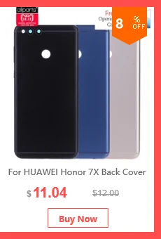 Задняя крышка для HUAWEI Honor 7X на батарею черный золотой
