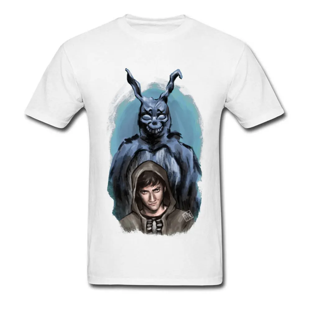 Donnie Frank Donnie Darko 14667 Tshirts On Sale Short Sleeve Design All Cotton O-Neck Men Tops Shirt Tops T Shirt April FOOL DAY Donnie Frank Donnie Darko 14667 white
