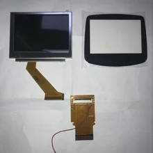 Для Nod Gameboy Advance ЖК-экран для GBA SP AGS 101 Highlit экран lcd OEM подсветка ярче с 40pin 32pin ленточный кабель