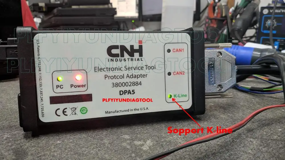 

CNH DPA5 kit diagnostic tool with cnh est engineering 9.0 New Holland Electronic Service Tools support K-LINE forIVECO engine