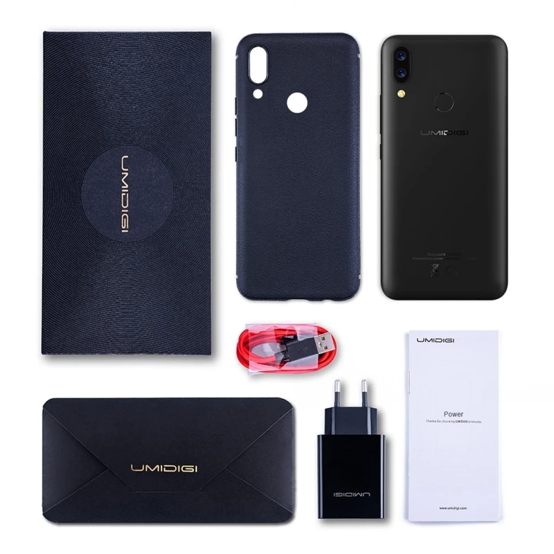 UMIDIGI power, 6,3 дюймов, полностью экранный смартфон, 4 Гб+ 64 ГБ, 5150 мАч, 16 МП, Android 9,0, мобильный телефон, две sim-карты, 4G, OTG, NFC