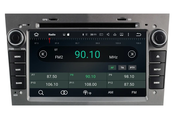 Sale CAR Audio DVD player Android 8.0 FOR OPEL VECTRA ANTARA ZAFIRA CORSA MERIVA ASTRA gps Multimedia receiver BT WIFI 19