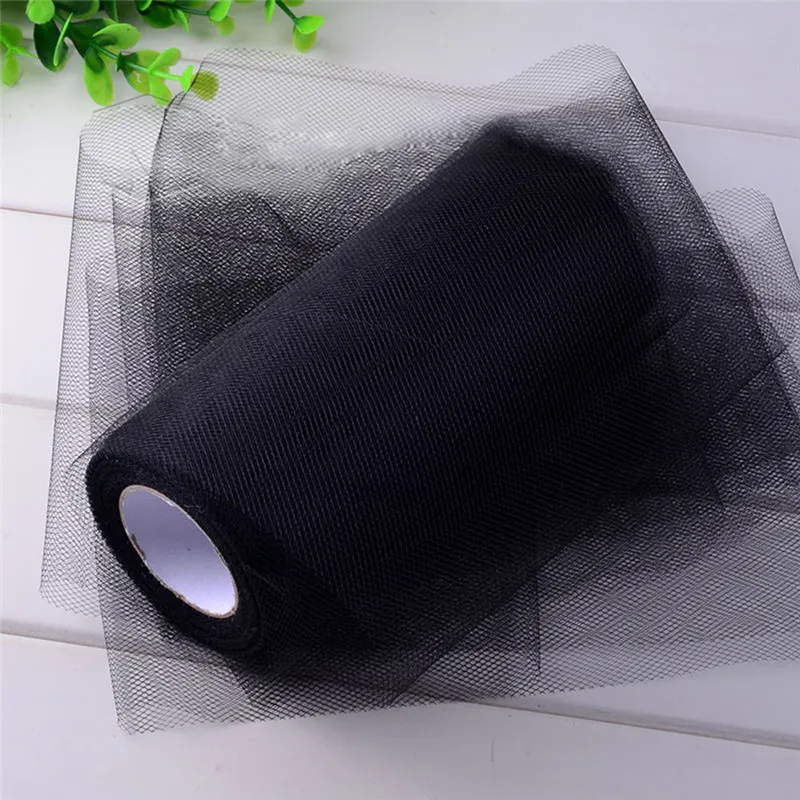 

Brand Tissue Tulle Paper Roll Spool Craft Wedding Birthday Holiday Decor Black