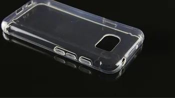 

100pcs/lot transparent smooth Soft TPU Cover Case For Samsung Galaxy S7 Active G891