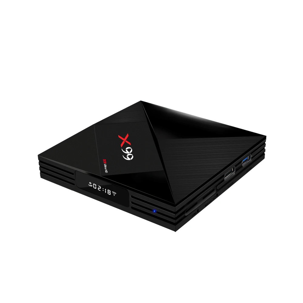 X99 Android 7.1 TV BOX DDR3 RK3399 4GB 64GB Bluetooth Smart TV Box 2.4GHz / 5GHz Wifi Super 4K Set Top Box Media Player pk x96