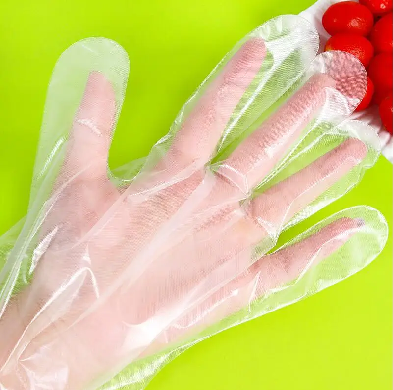 Top Quality Thick Eco friendly Disposable font b Gloves b font PE Garden font b Household